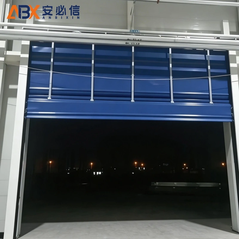 泰安软帘堆积门